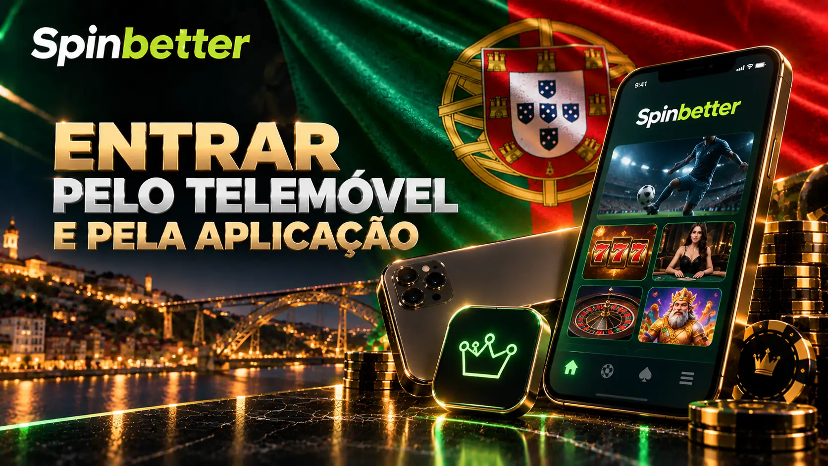 Telemóvel com a aplicação aberta numa lista de desportos